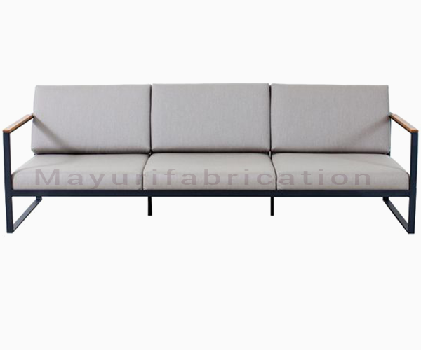 Metal Sofa Three Seater