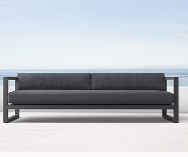 Metal Sofa Three Seater